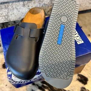 Birkenstock Men's Black Slip-On Loafers